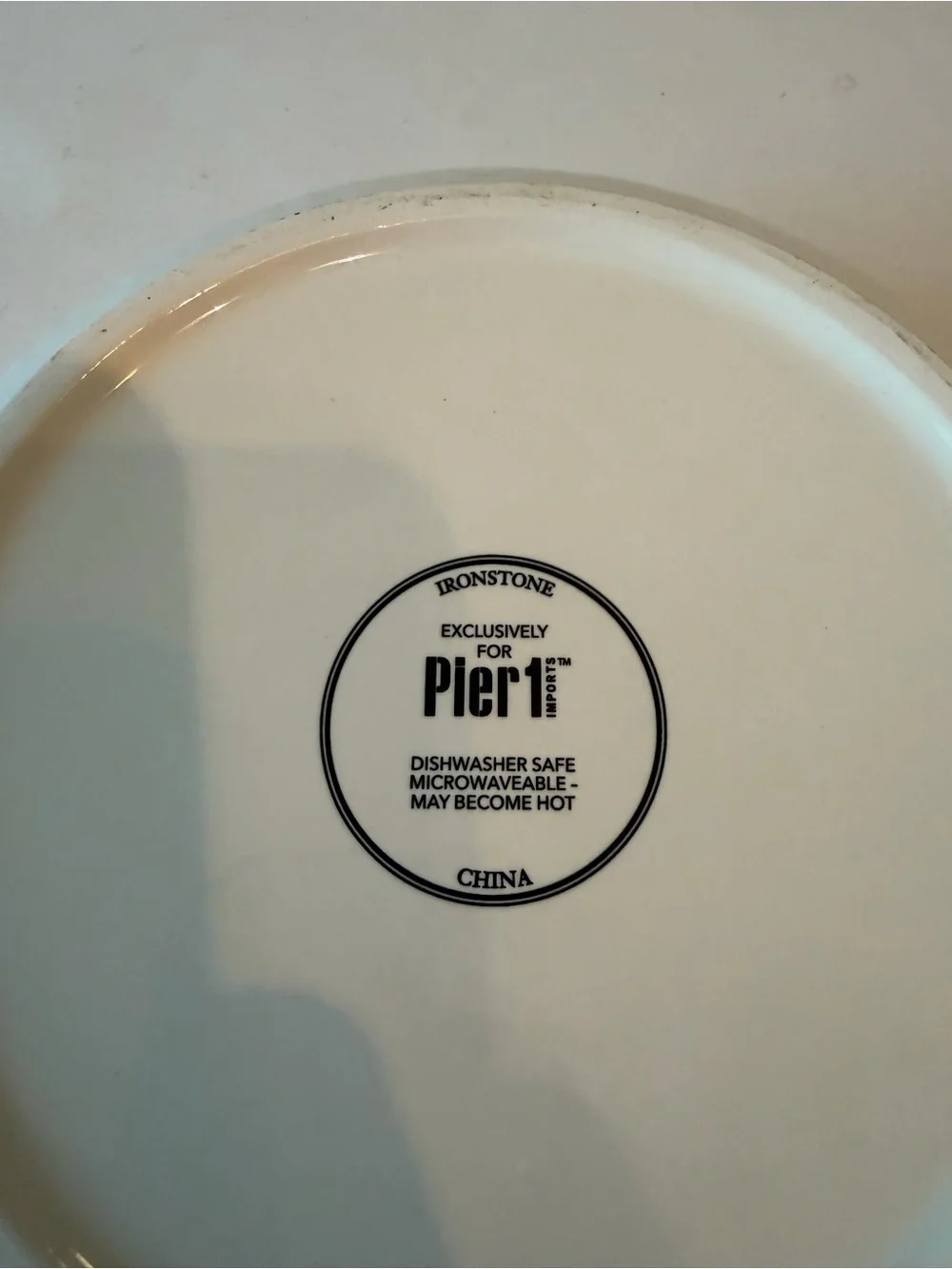 Pier 1 All Spruced Up Dinner Plate & Bowl  Christmas Trees Ironstone